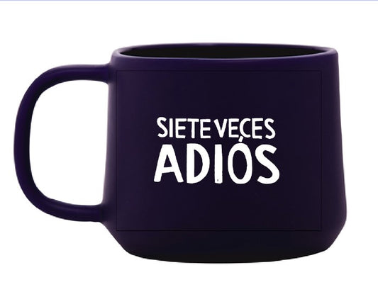 Taza de café azul Somos Polvo de Estrellas
