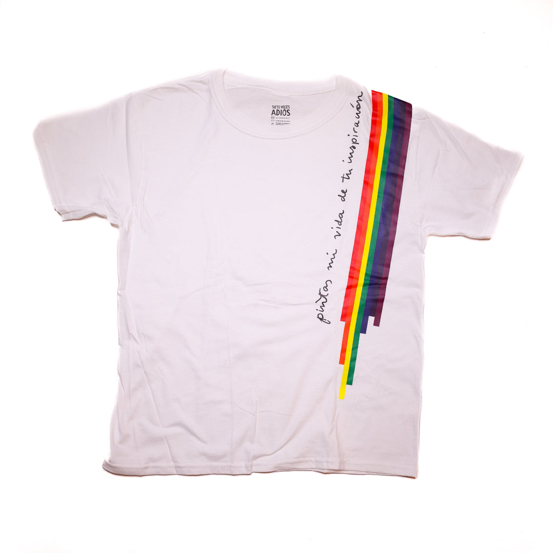 playera siete veces adios PRIDE