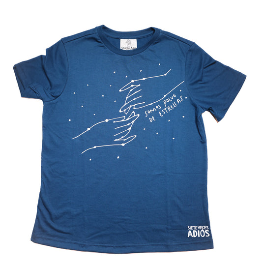 t shirt siete veces adiós polvo de estrellas
