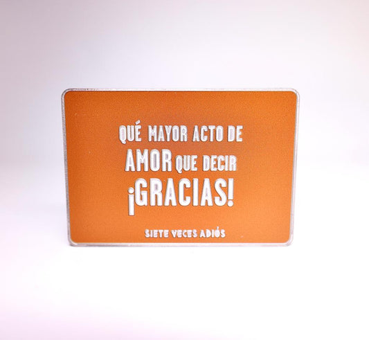 Imán "Gracias"