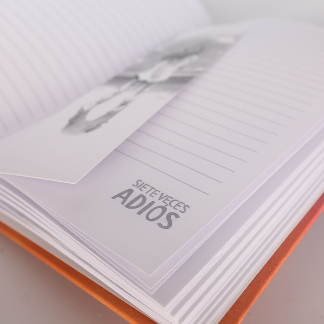 cuaderno forma francesa siete veces adios