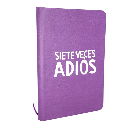 Libreta Francesa Siete Veces Adiós