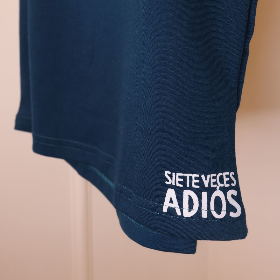 t shirt azul