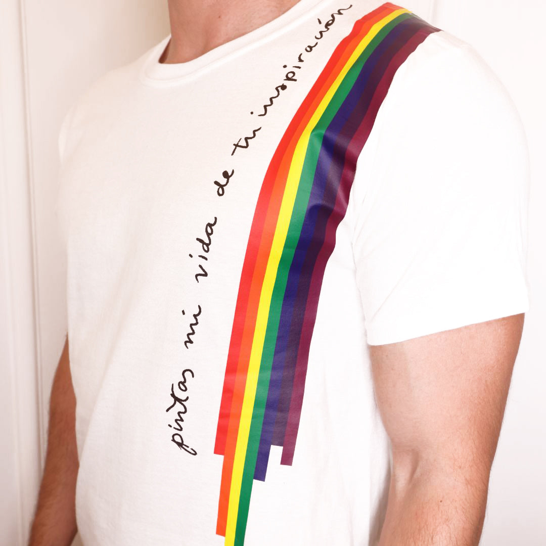 playera blanca siete veces adios