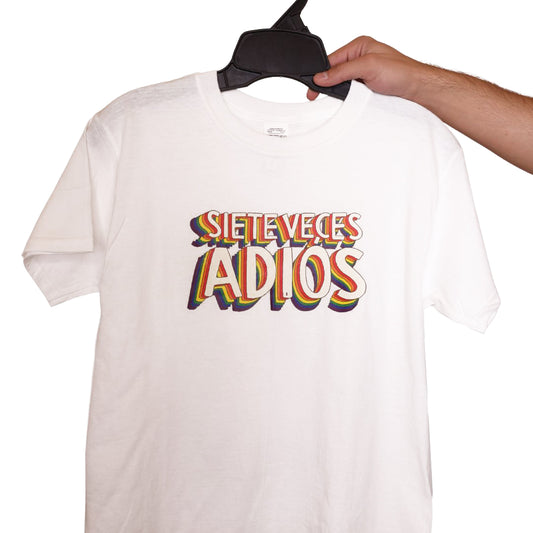 playeras siete veces  adios
