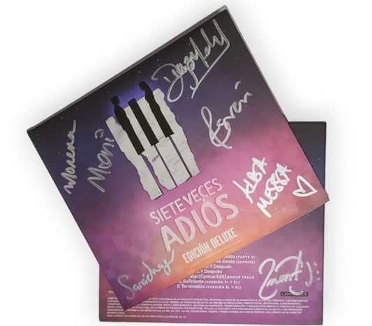 Disco Deluxe Autografiado