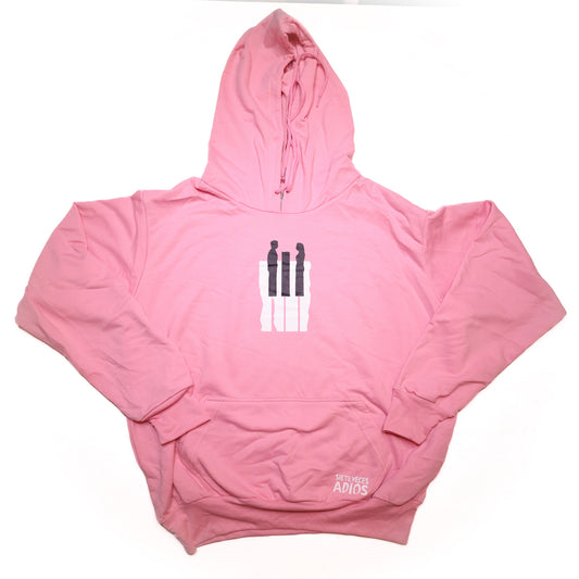 sudadera rosa siete veces adios